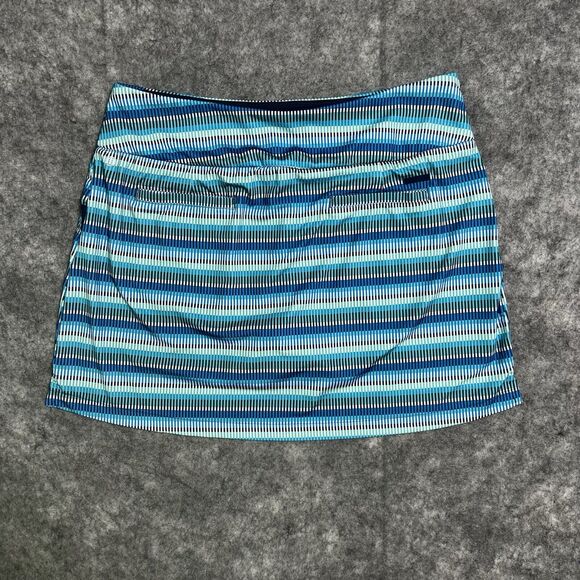 Adidas Ultimate 365 Skort Women's L High Rise Golf Liner Shorts Outdoor Pockets - Picture 5 of 17